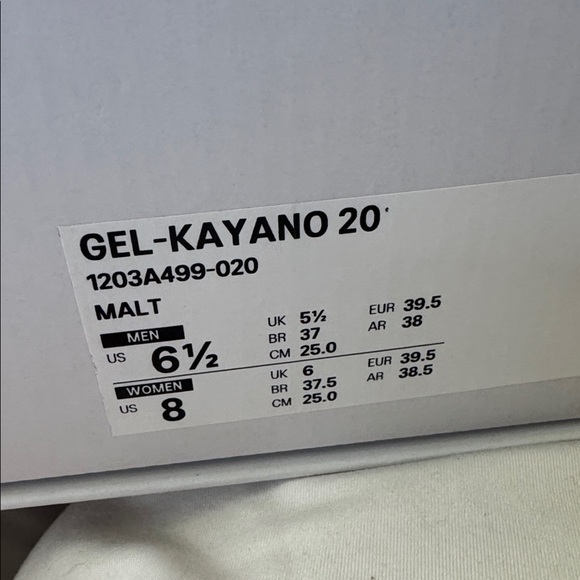 NIB Hal Studios x ASICS Gel Kayano 20 Collab Limited Release 6.5 Men 8 Women